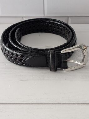 BRIGHTON braided leather Belt women's belt